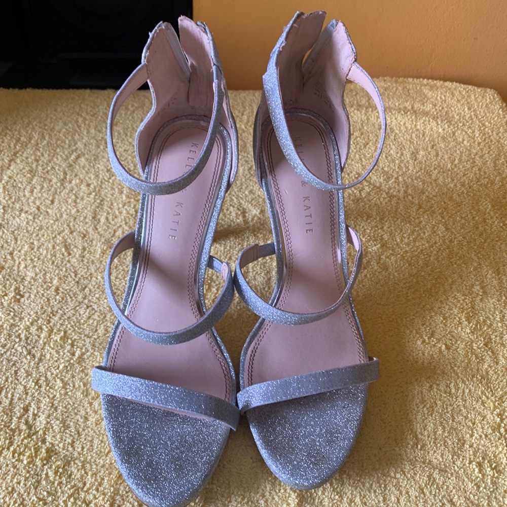 KELLY & KATIE  Silver Shoes